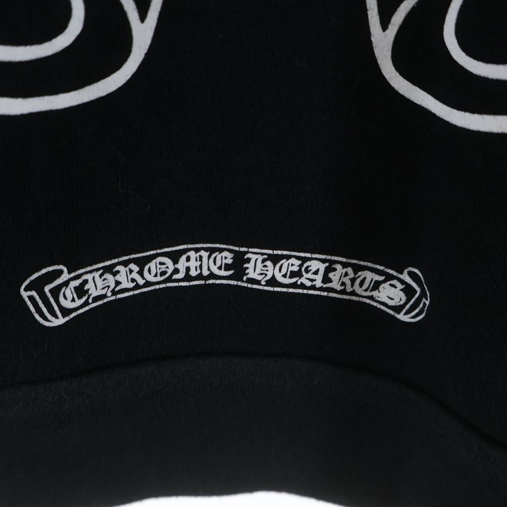 CHROME HEARTS (クロムハーツ) Horseshoe Arm Floral Cross L/S