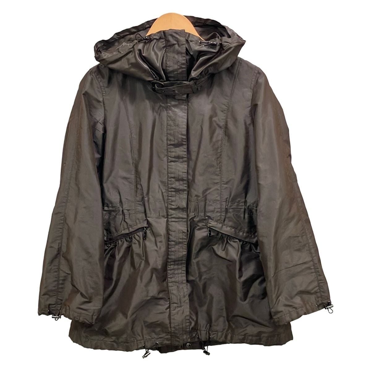 Burberry LONDON(バーバリーロンドン) コート サイズ38 L レディース - ダークブラウン 長袖/ドローコード/ジップアップ/春/秋
