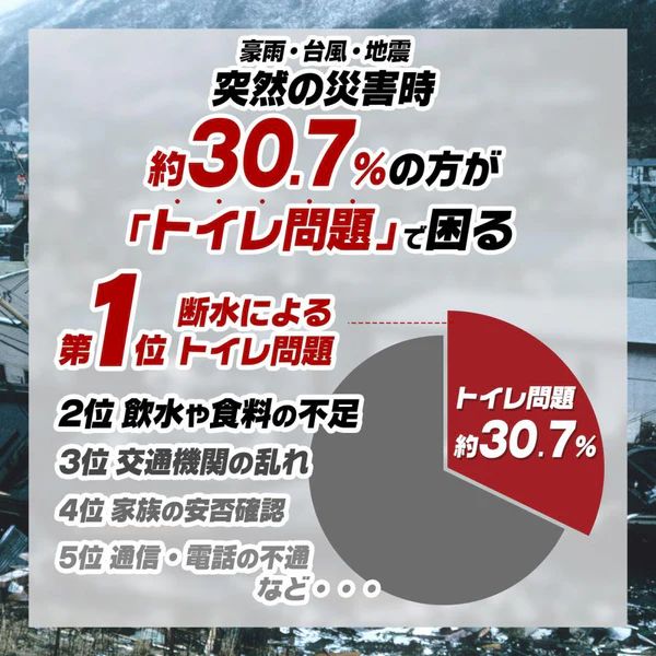 #2234 非常用トイレ 5セット 300回分 災害 緊急時 アウトドア 簡易 コンパクト トイレ 凝固剤 ※北海道、沖縄本島、沖縄の離島、その他離島へは別途配送料有り