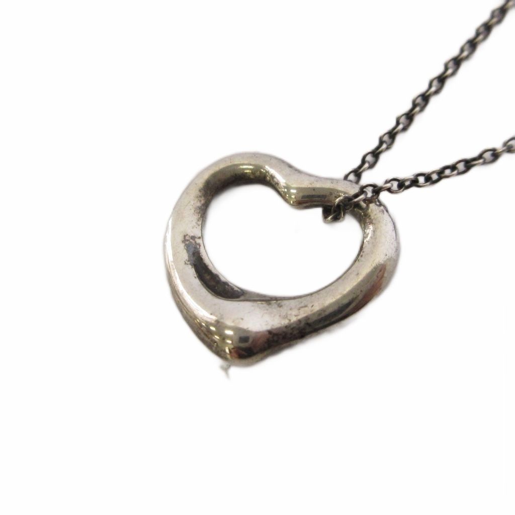 ティファニー TIFFANY & CO. オープンハート ネックレス チェーン 925 シルバー /AN44 ■OH
