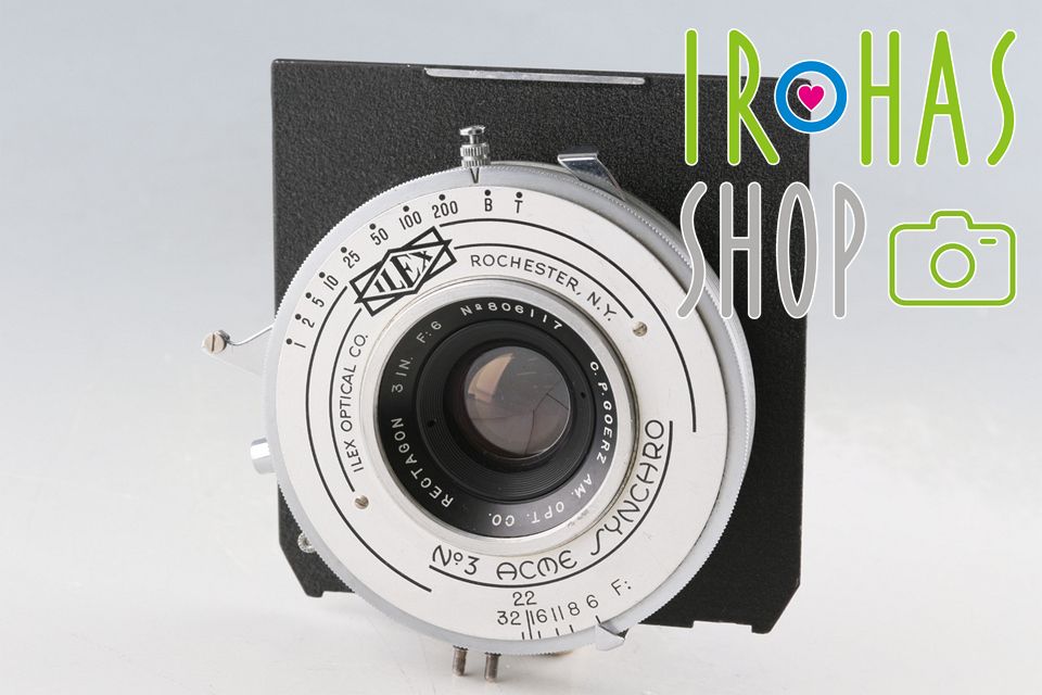 C.P.Goerz Rectagon 3in F/6 Lens #64975B3