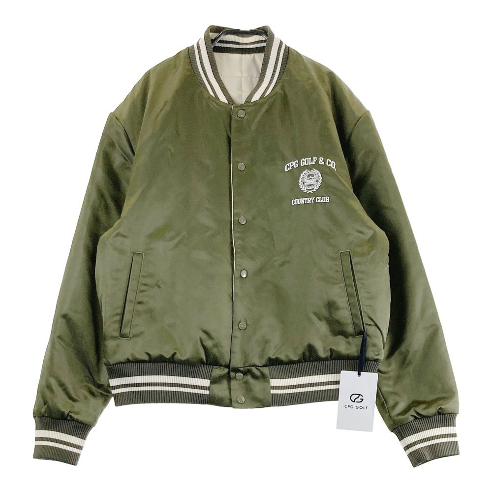 サイズ：2 CPG GOLF シーピージーゴルフ 1203-25214 リバーシブル 中綿 ブルゾン グリーン系 [240101676271] ゴルフウェア レディース ストスト