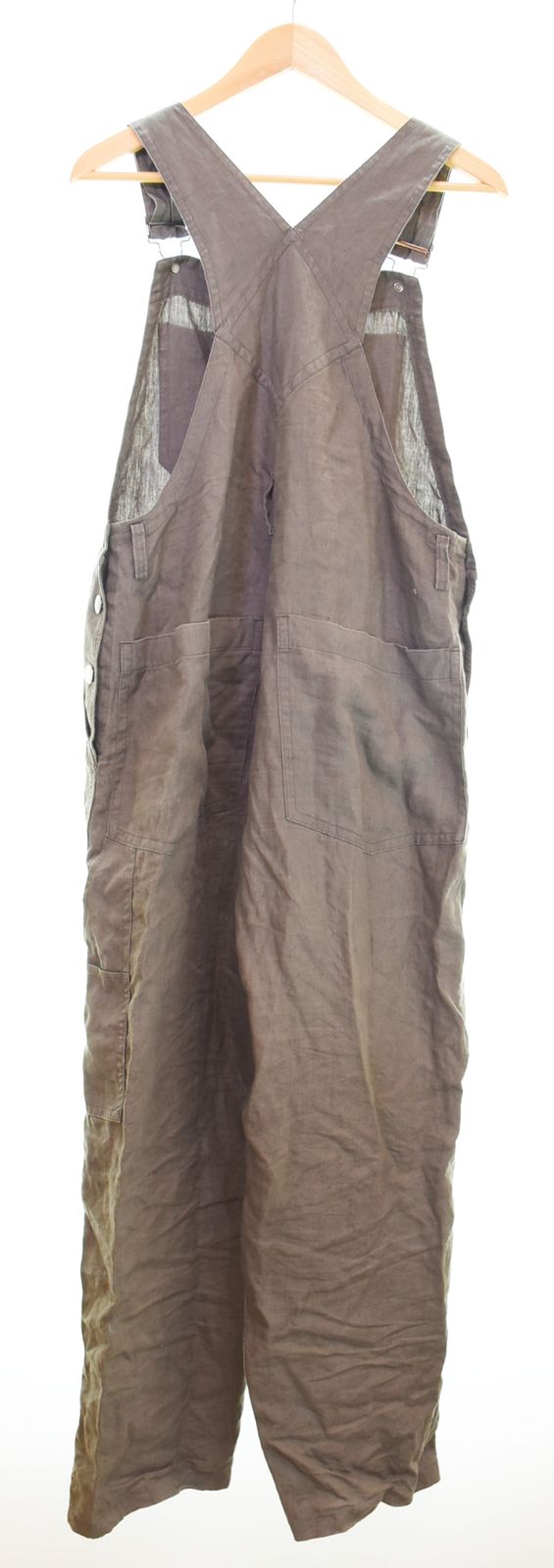 ヨウジヤマモト Yohji Yamamoto 80-90s LQ MEN Linen Overall リネン