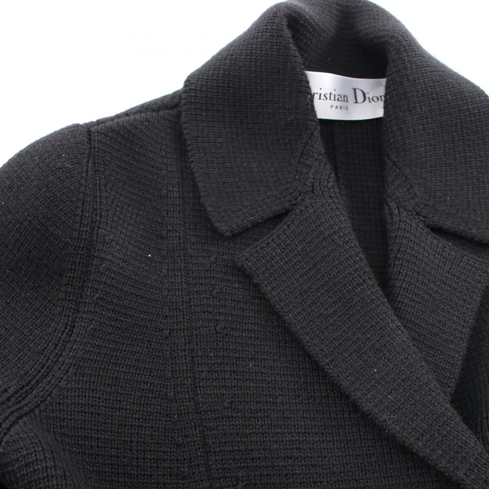 クリスチャンディオール Christian Dior ニット ウール ニットジャケット レディース Used A