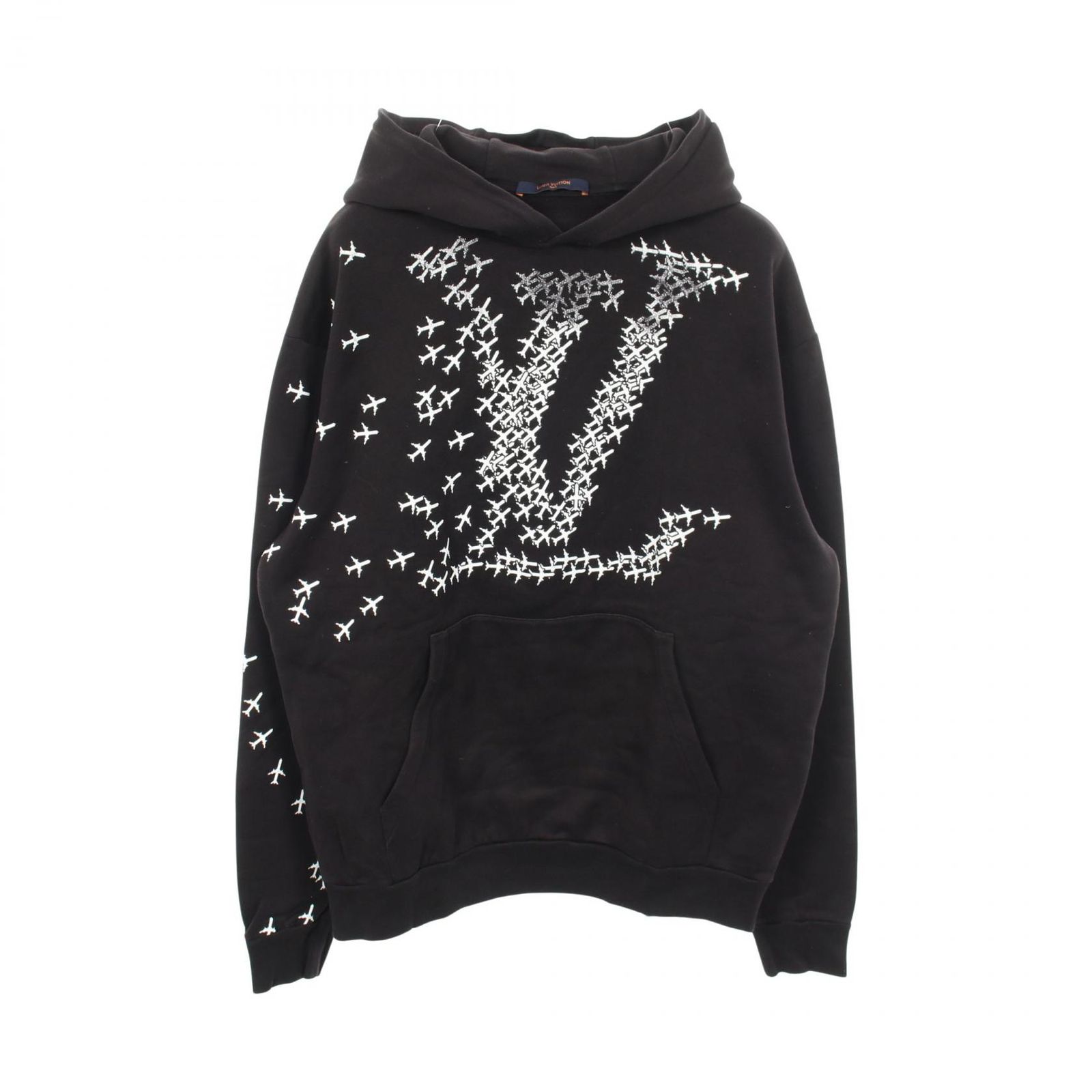 ルイ・ヴィトン LOUIS VUITTON パーカー LVプレーンプリンテッド フーディ RM201G RLE HIY43W コットン パーカー メンズ Used A
