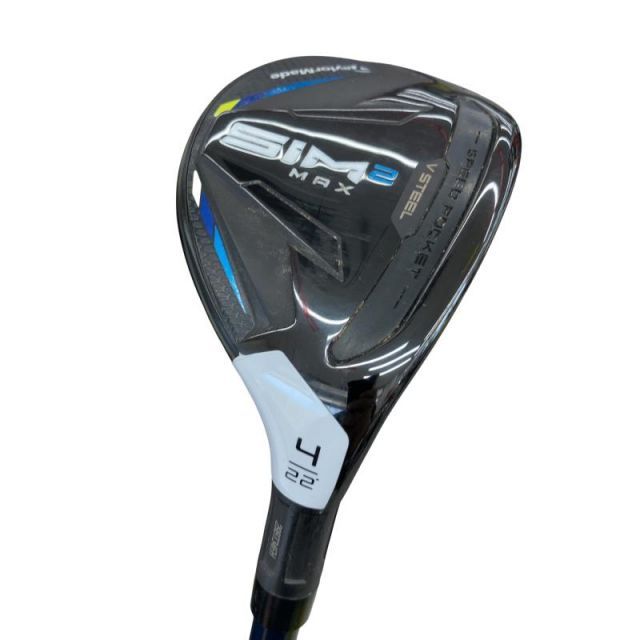 【中古】 テーラーメイド SIM2 MAX U4 ユーティリティ UT TENSEI BLUE TM60(SIM2 UT) (フレックスS) メンズ 男性用 右利き 右用 Cランク ゴルフクラブ
