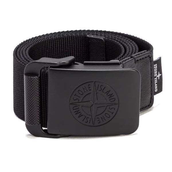 STONE ISLAND ストーンアイランド ナイロン ロゴ フィットバックル
