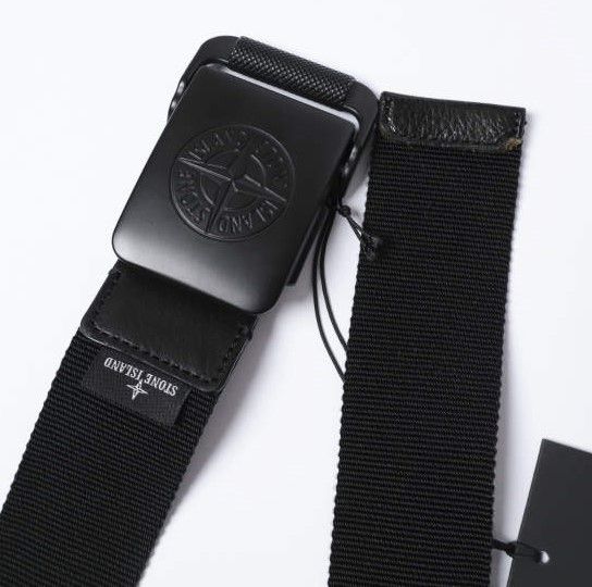 STONE ISLAND ストーンアイランド ナイロン ロゴ フィットバックル