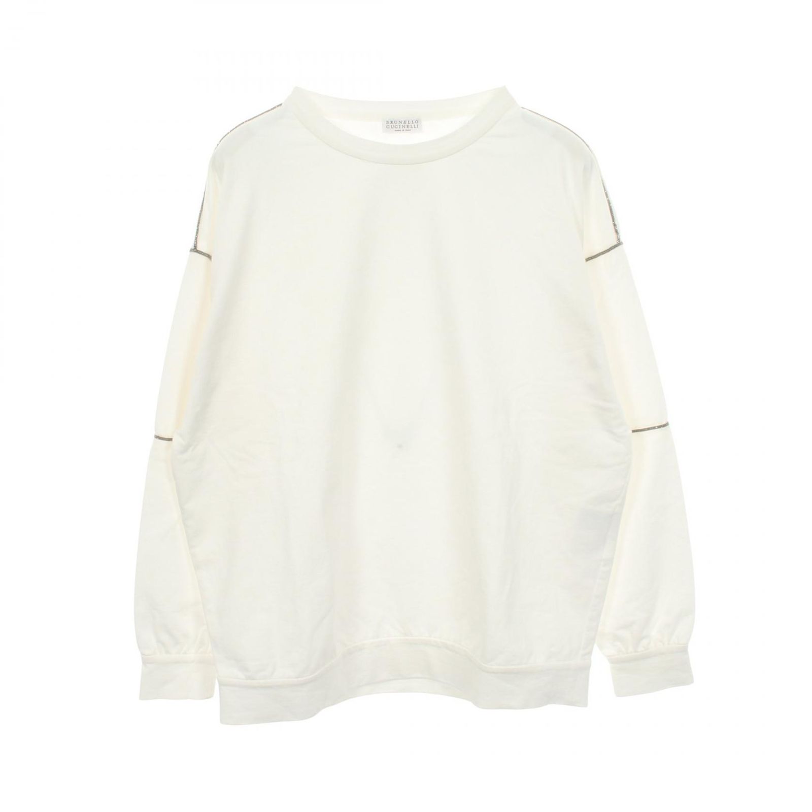 Brunello Cucinelli ブルネロクチネリ ビーズ刺繍 長袖Tシャツ
