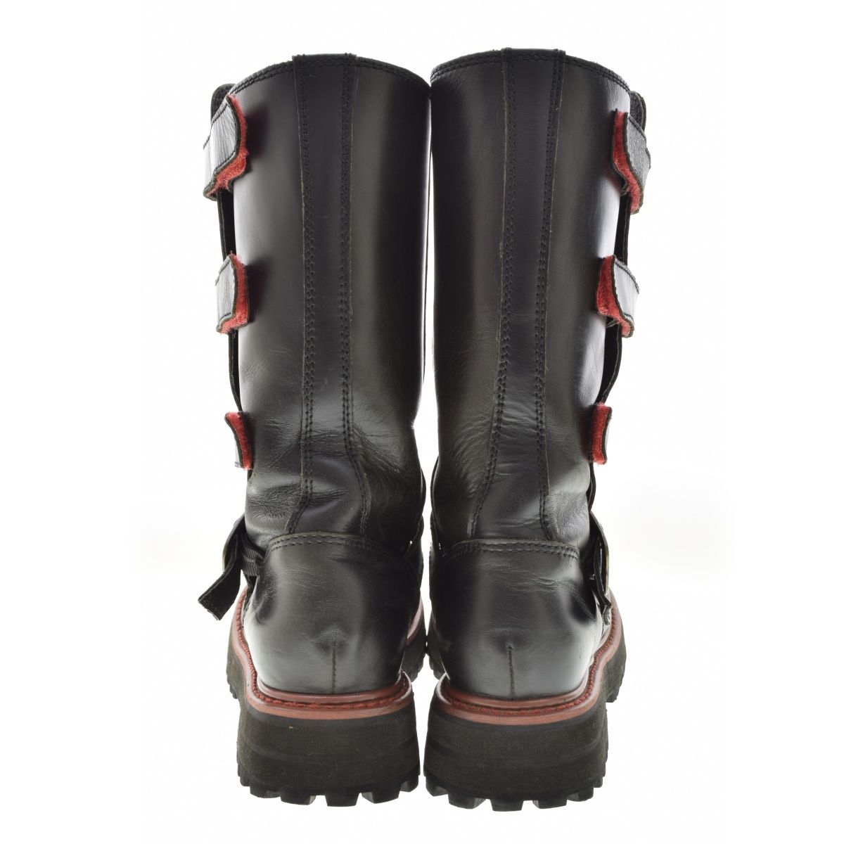 JEANPAULGAULTIER】00s レザーロングエンジニアブーツ - メルカリ