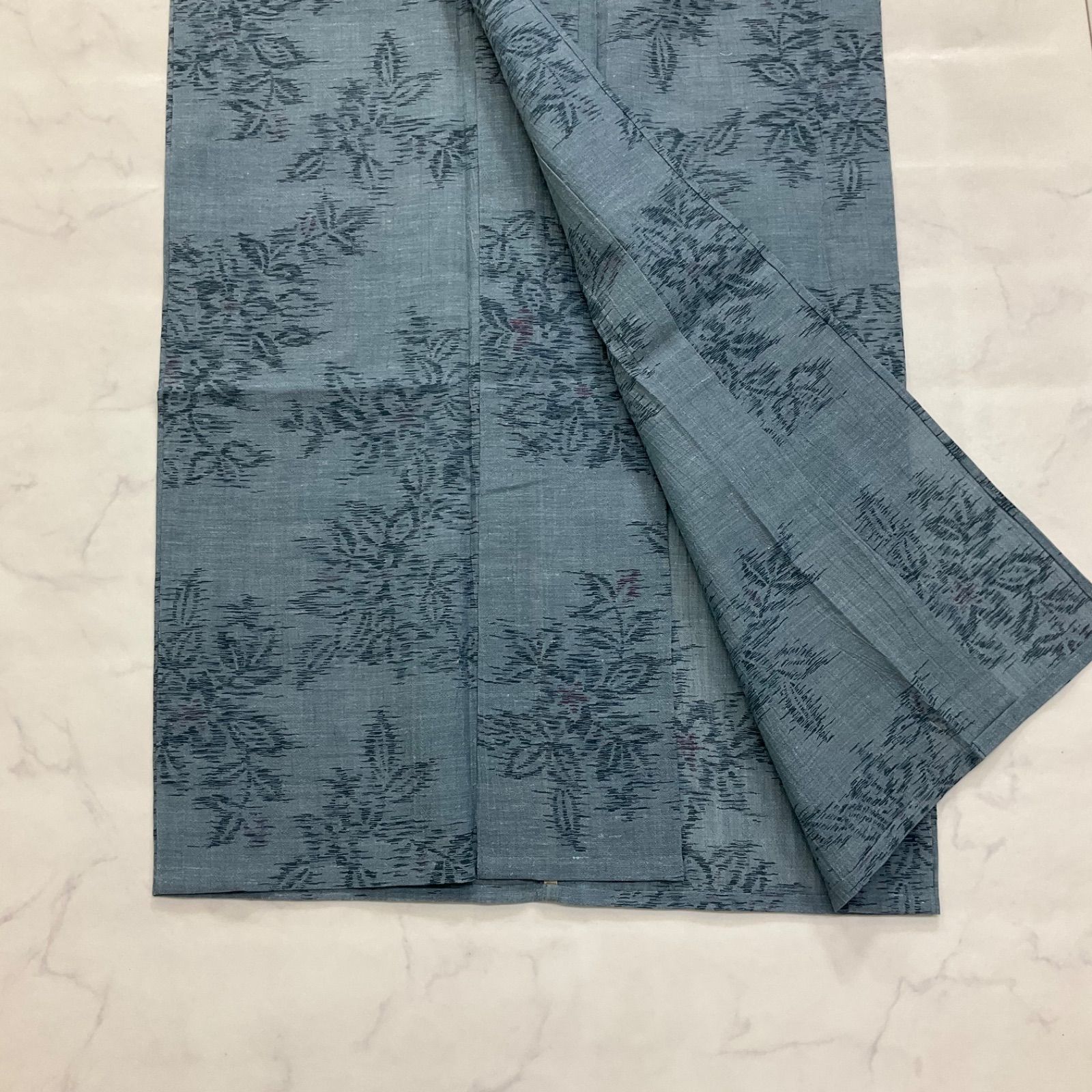 kimono+one◇kimonoarisa◇美品◇夏物◇夏着物◇単衣◇小千谷ちぢみ風