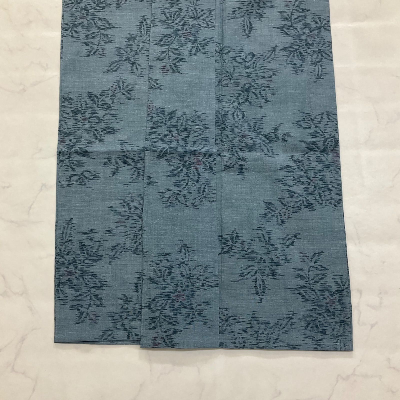 kimono+one◇kimonoarisa◇美品◇夏物◇夏着物◇単衣◇小千谷ちぢみ風