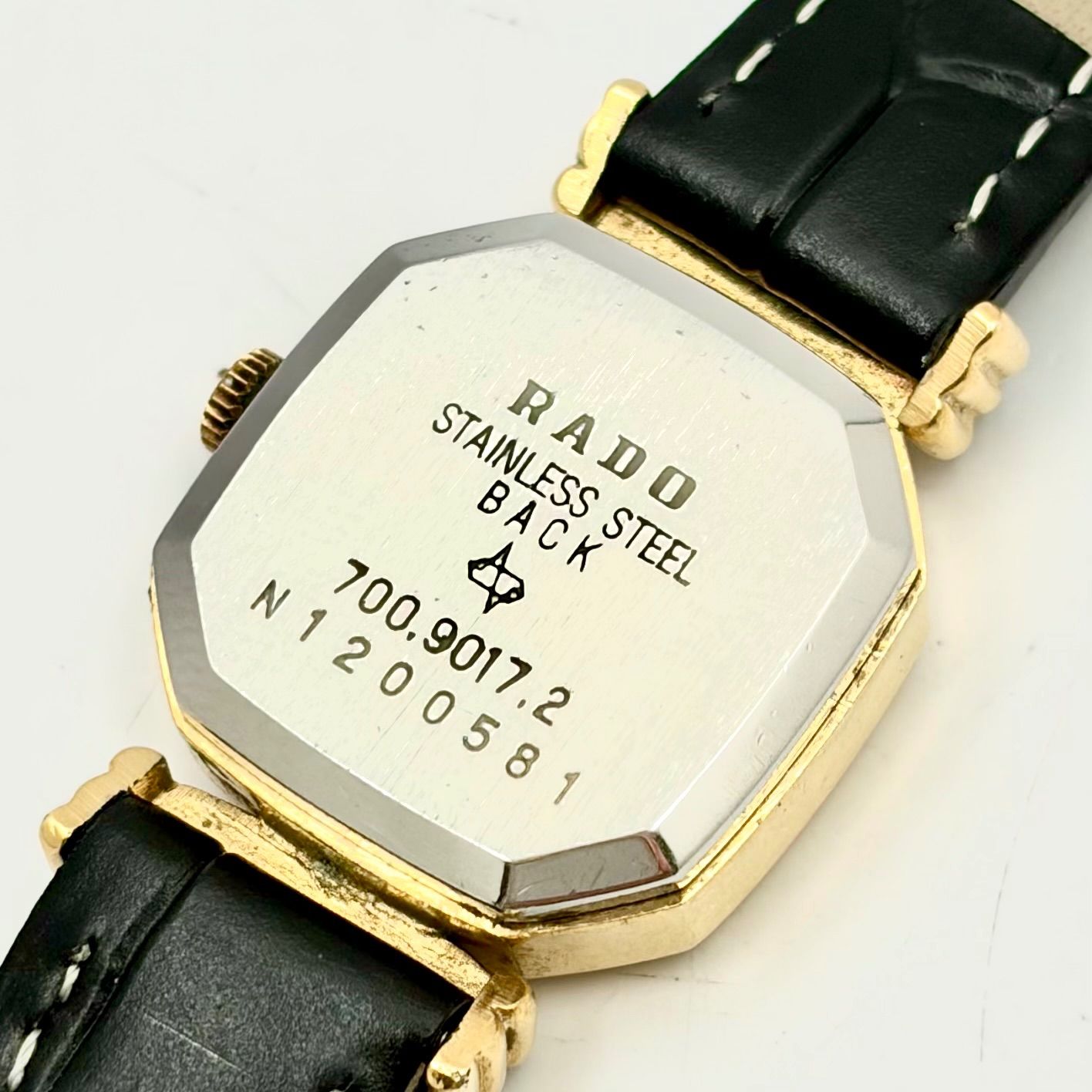 新品電池】RADO ラドー レディース 腕時計 ゴールド オクタゴン