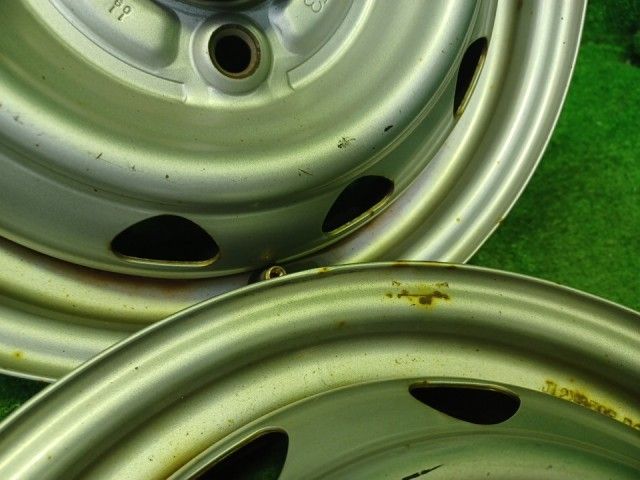 JECT ｴﾌﾞﾘｨ ホイール スチール シルバー 12インチ 3.50B 4穴 4本 100 