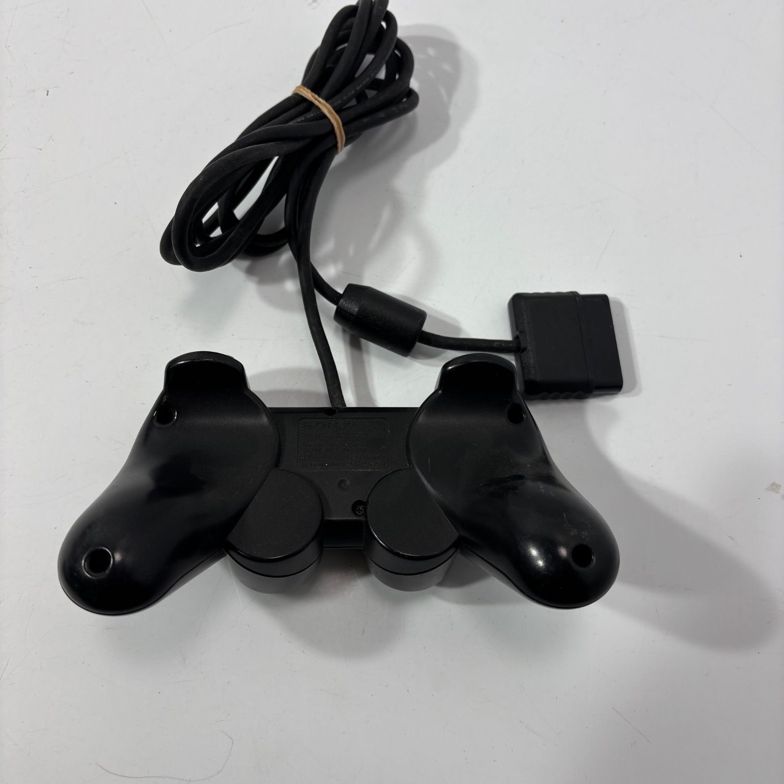 2個セット 動作確認済み SONY 純正 PS2 コントローラー ブラック SCPH 