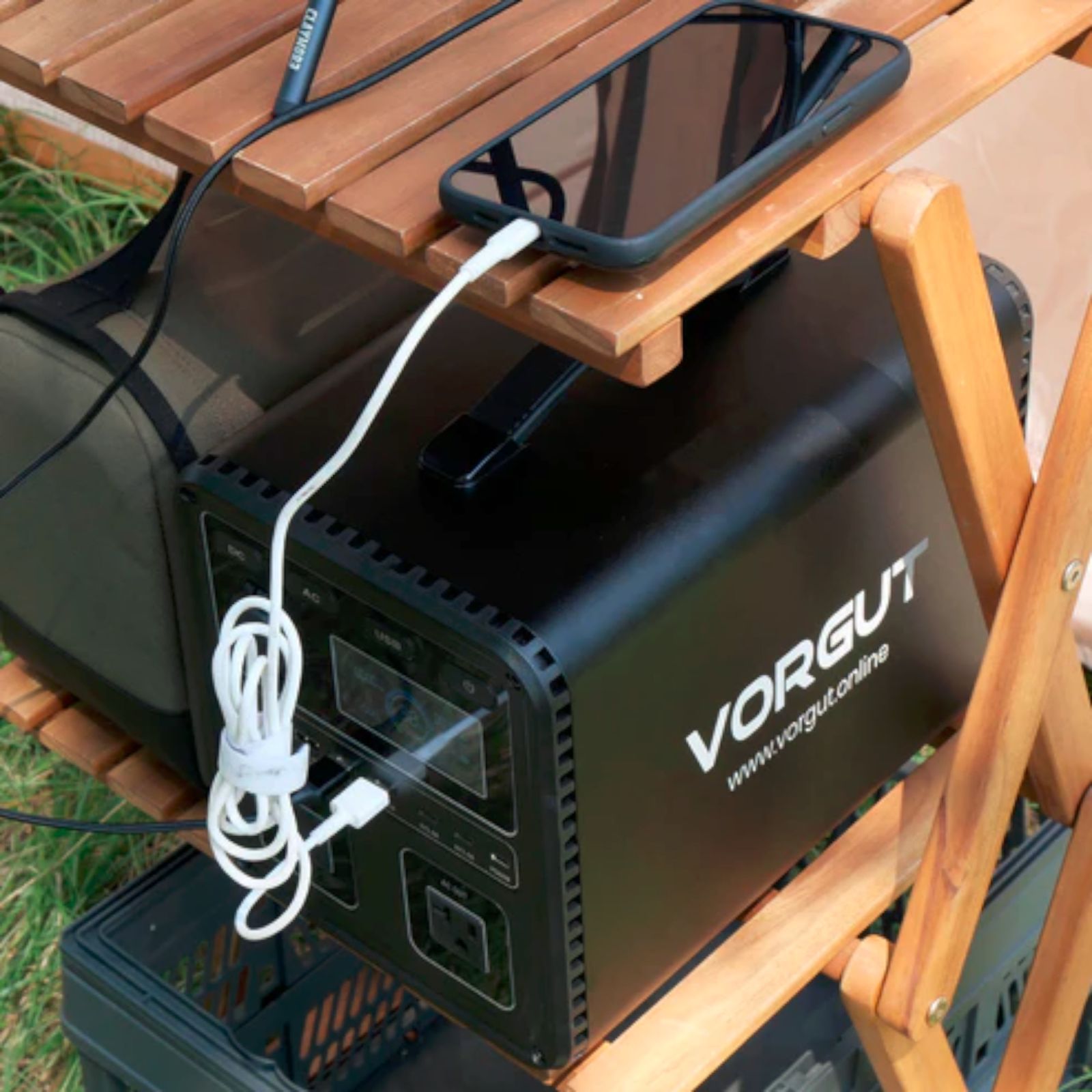 #2280 P15 ポータブル 電源 オレンジ 1500W 災害 緊急時 アウトドア 停電 キャンプ 持ち運び 大容量 ※北海道、沖縄本島、沖縄の離島、その他離島へは別途配送料有り