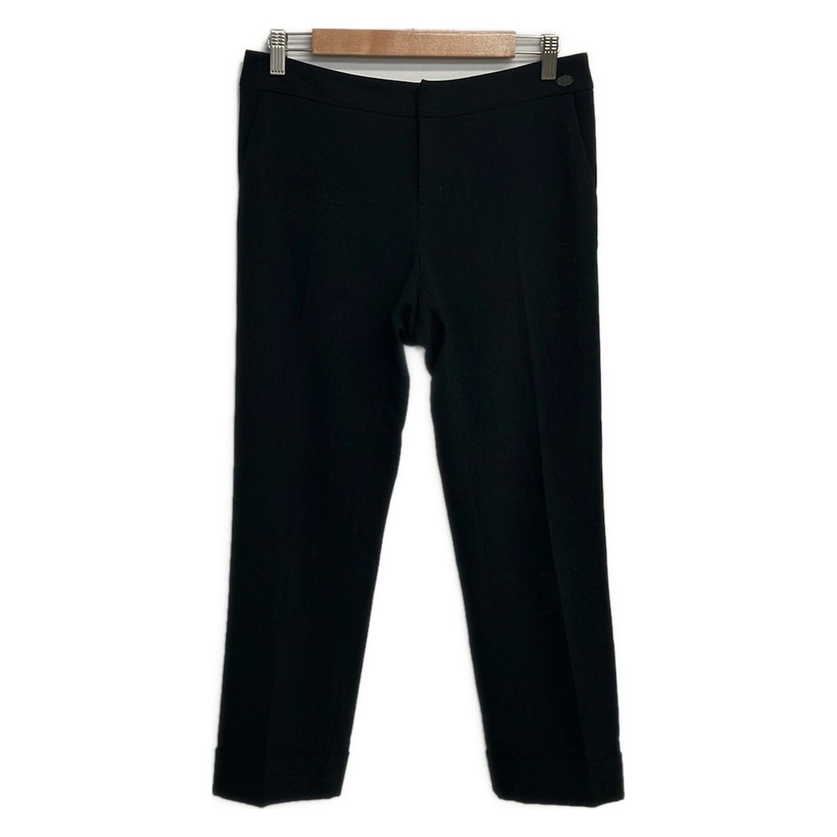 FOXEY NEW YORK(フォクシーニューヨーク) パンツ サイズ40 M レディース美品 - 33714 黒 クロップド(半端丈)