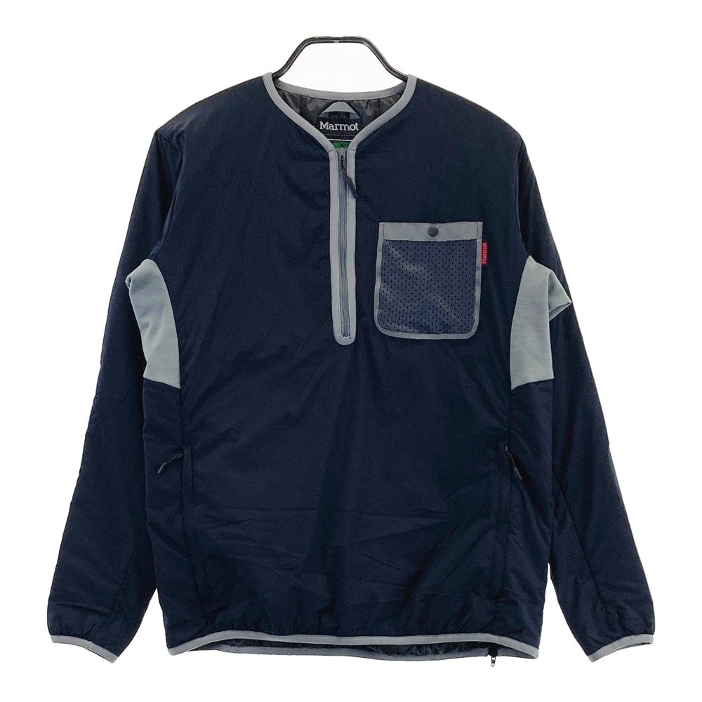 サイズ：S BEAMS GOLF ビームスゴルフ ×Marmot ハーフジップ 中綿ブルゾン ブラック系 [240101647762] ゴルフウェア メンズ ストスト