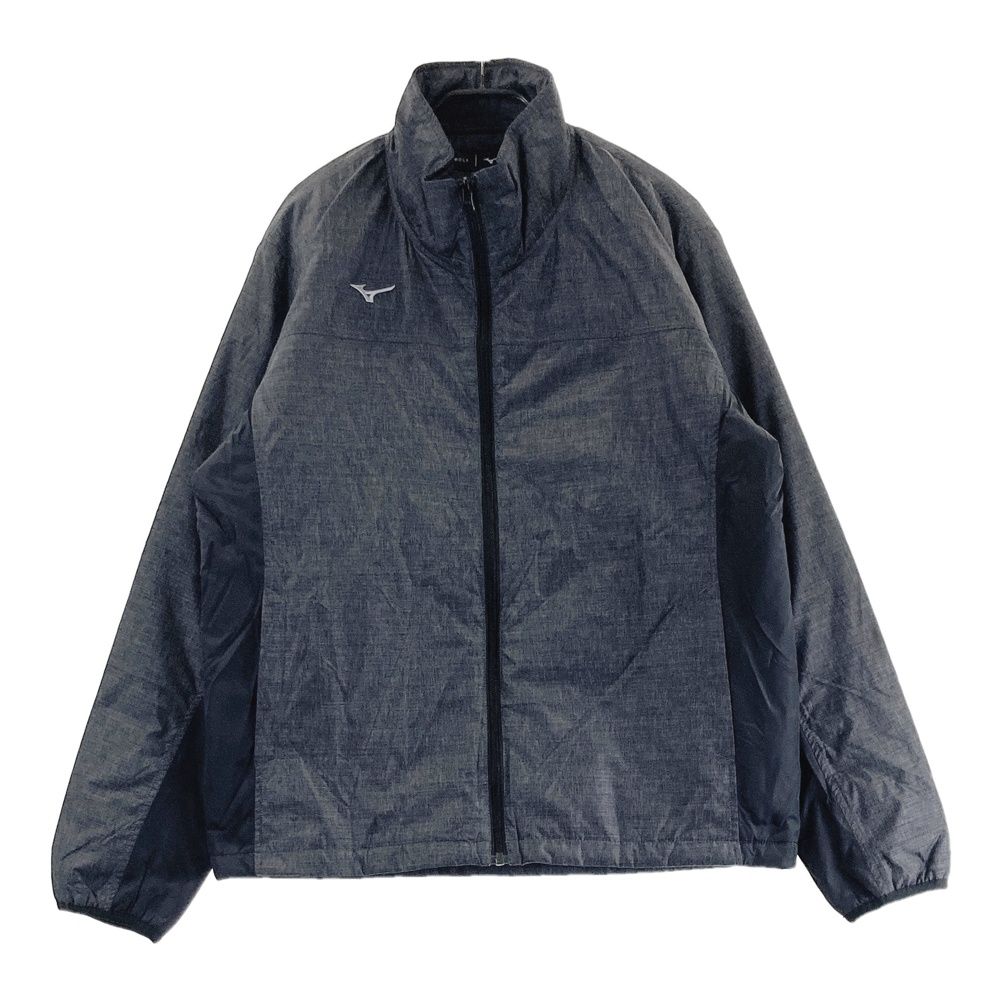 Size: L MIZUNO GOLF Mizuno Golf Long Sleeve Padded Zip Jacket Gray [240101656494] Golf Wear Men's Storm