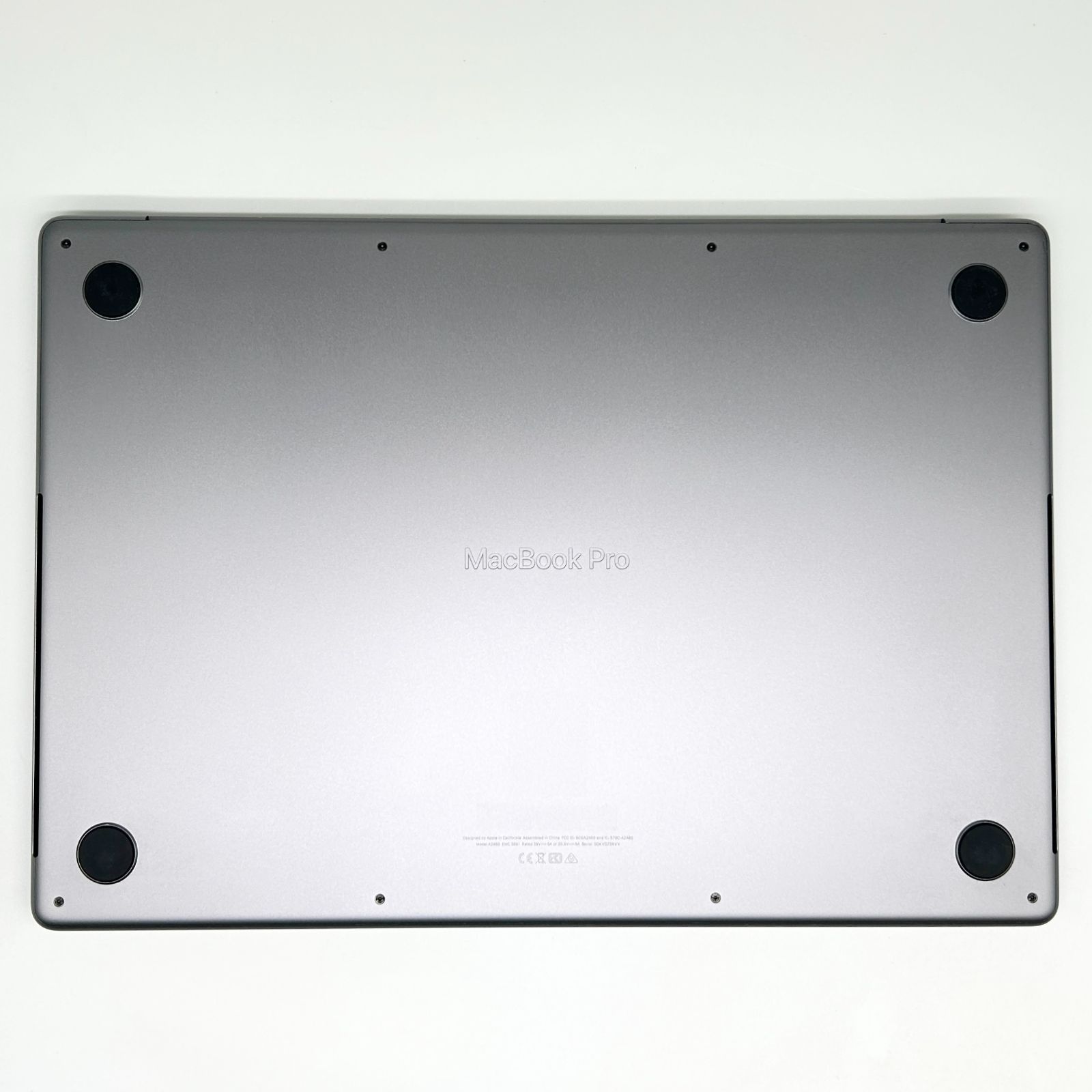 即配【良品】Apple MacBook Pro 2021年モデル 16-inch A2485 Apple M1 Max GPU 32コア メモリ 64GB SSD 1TB シルバー JIS配列 最大容量100％ 動作確認済 送料無料