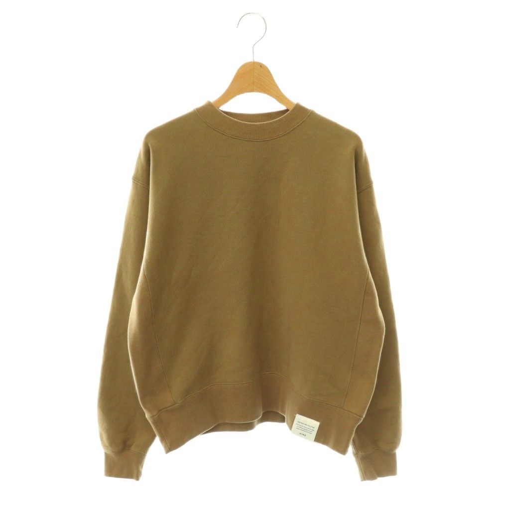 ハイク HYKE SWEAT SHIRT スウェット トレーナー 3 ブラウン /ES ■OS