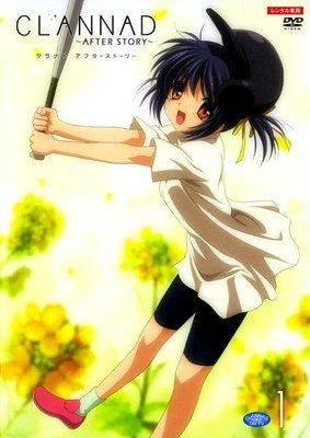 ●【中古】 CLANNAD クラナド (17巻セット) 全8巻 + アフターストーリー 全8巻 + 劇場版 [レンタル落ち] [DVD]