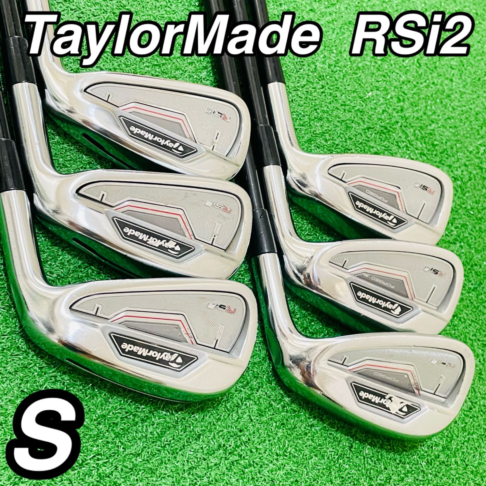 213 TaylorMade RSi2 テーラーメイド メンズ 右利き アイアン6本セット TM7-215 フレックスS 5.6.7.8.9.P 送料無料 匿名配送
