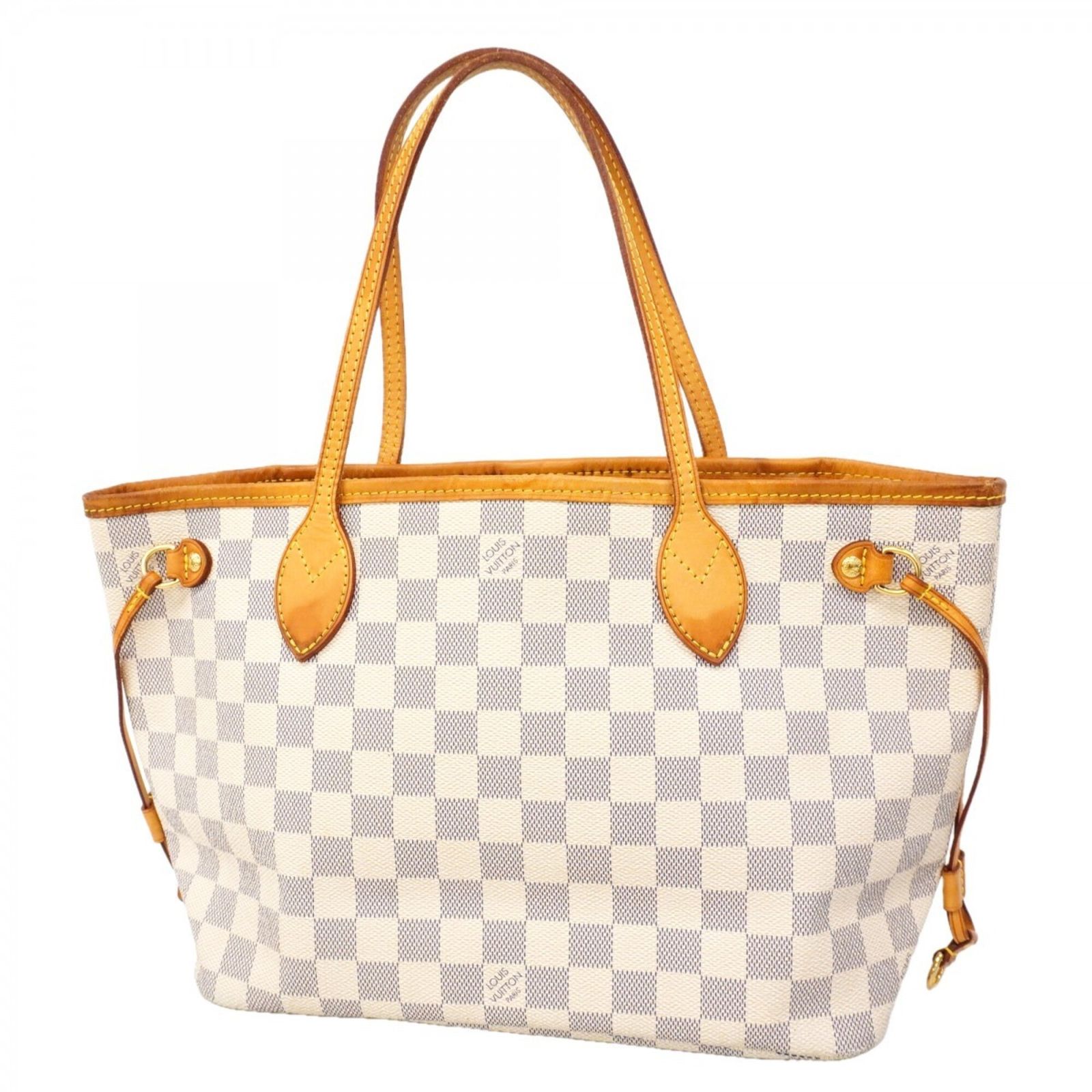 ルイ・ヴィトン(Louis Vuitton) ルイ・ヴィトン トートバッグ ダミエ・アズール ネヴァーフルPM N51110 ホワイトレディース
