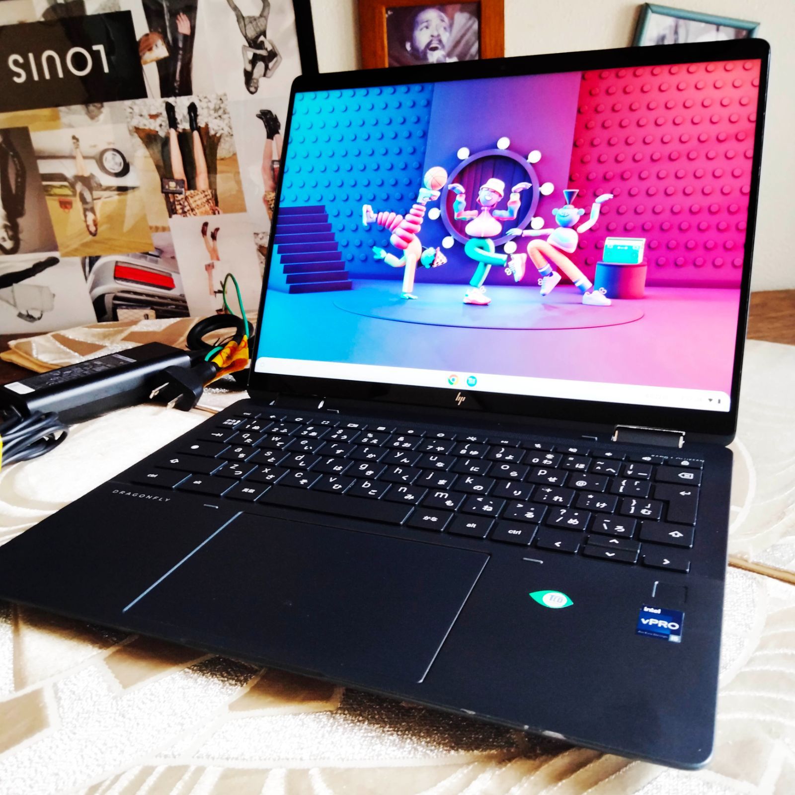 HP Dragonfly Chromebook 12世代i5 16GB 256GB タッチ液晶 - メルカリ