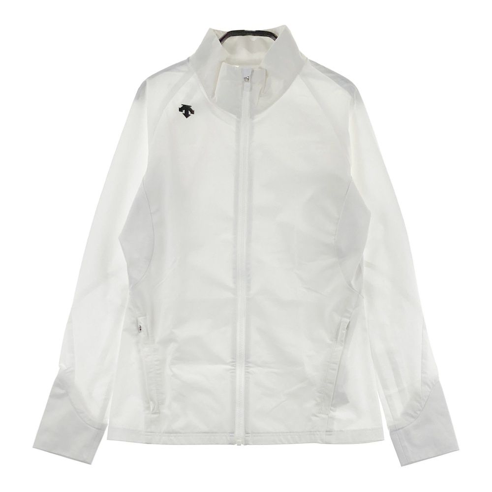 サイズ：S DESCENTE GOLF デサントゴルフ ジップジャケット ホワイト系 [240101721662] ゴルフウェア レディース ストスト