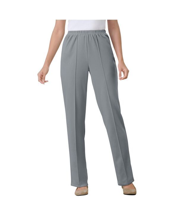 ウーマン ウィズイン レディース ボトムス カジュアルパンツ パンツ トール ニット Woman Within Womens Within Tall Knit HassleFree PullOn El