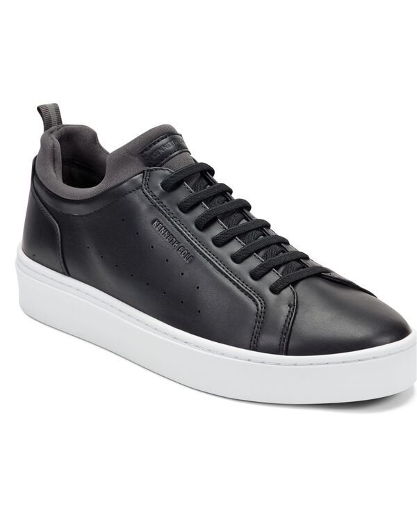 ケネスコール メンズ シューズ スニーカー Kenneth Cole New York Mens Nevel Slip On Sneakers Black ブラック