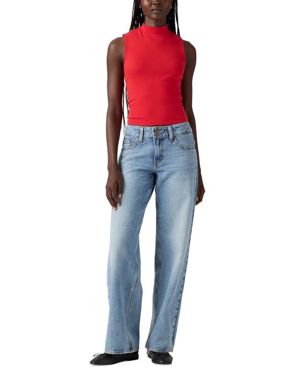 リーバイス レディース ボトムス デニムパンツ デニム Levis Womens SuperLow DoubleButton RelaxedFit Denim Jean Twisted Vibe デニ