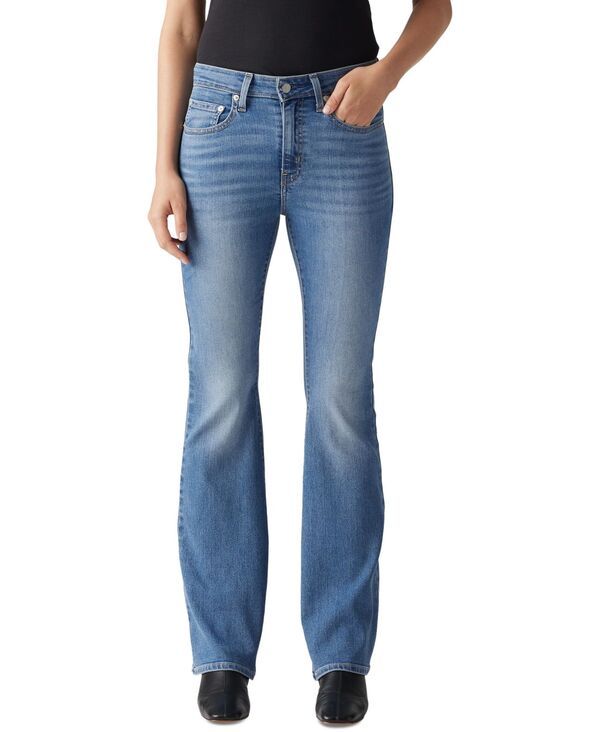 リーバイス レディース ボトムス デニムパンツ スリムフィット ジーンズ Levis Womens 726 High Rise Slim Fit Flare Jeans Eternal Indigo