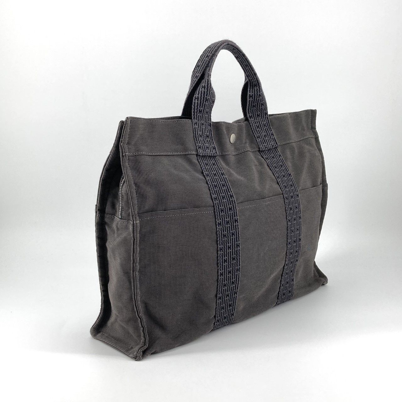 HERMES（エルメス） エールラインMM トートバッグ グレー - メルカリ