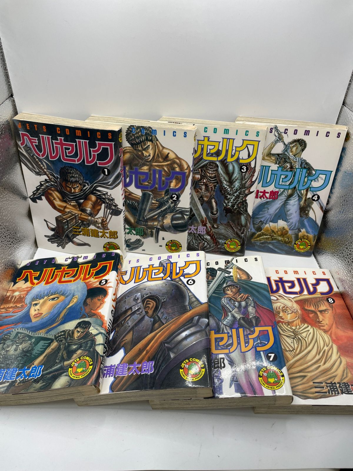 【初版・第1刷】ベルセルク 2巻・3巻セット 三浦建太郎 ジェッツコミックス まとめ売り】 ベルセルク 1～33巻セット 三浦建太郎 ジェッツ