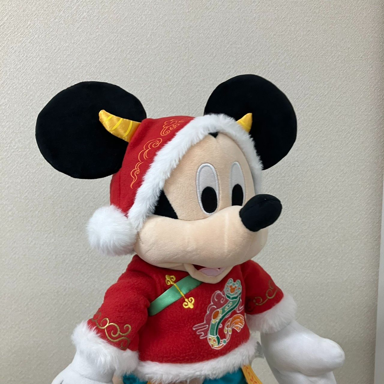 新品・タグ付き】上海ディズニー ミッキー ぬいぐるみ 春節 旧正月