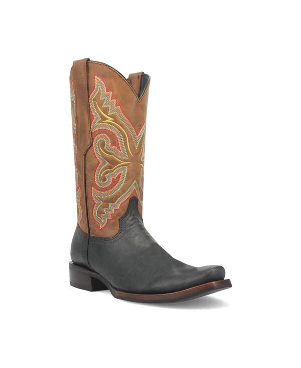 ディンゴ メンズ シューズ ブーツ・レインブーツ レザー Dingo Mens True Grit Leather Boot Black ブラック