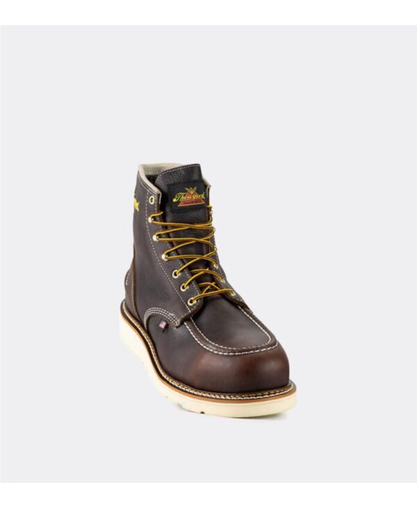 ソログッド メンズ シューズ ブーツ・レインブーツ Thorogood Mens 1957 Series Waterproof 6 Briar Pitstop Moc Toe Work Boots f