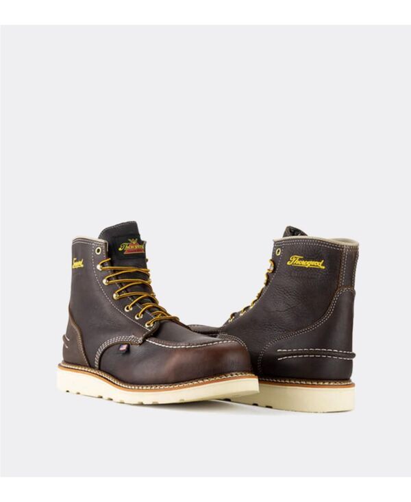 ソログッド メンズ シューズ ブーツ・レインブーツ Thorogood Mens 1957 Series Waterproof 6 Briar Pitstop Moc Toe Work Boots f