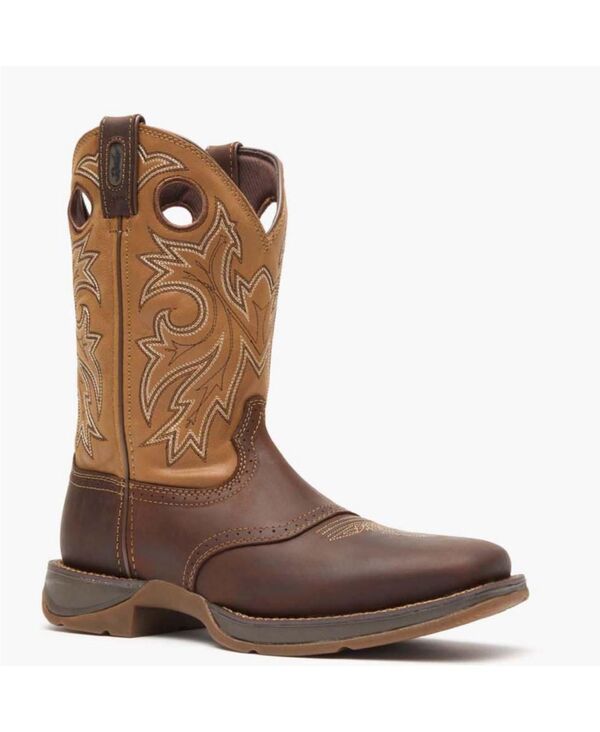 ドゥランゴ メンズ シューズ ブーツ・レインブーツ Durango Mens Rebel by Saddle Up Western Boot Brown and tan ブラウン
