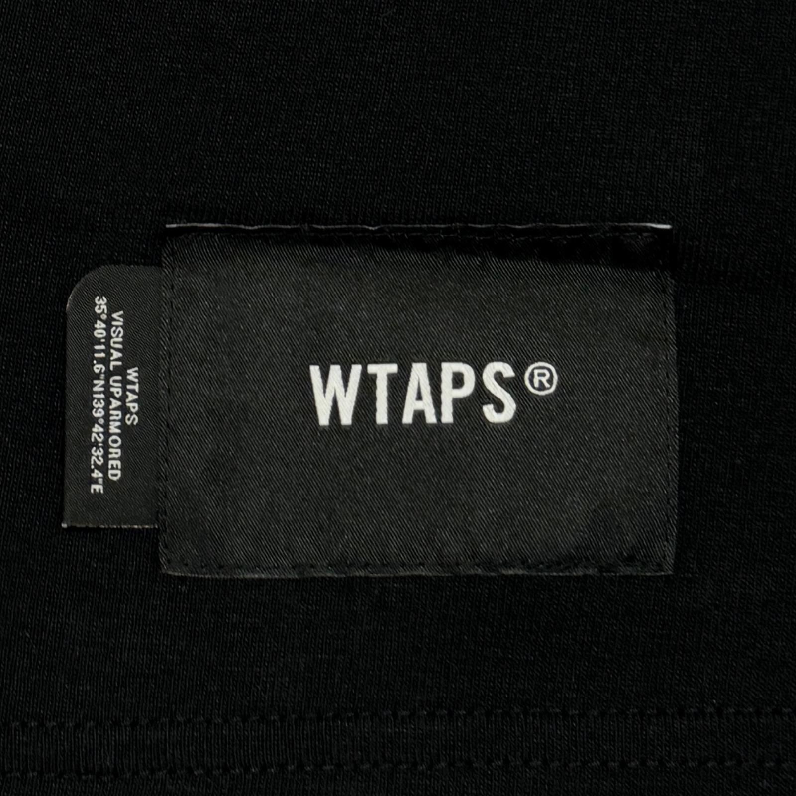 未使用 WTAPS 25SS VSN / SS / Cotton ロゴTシャツ クルーネック