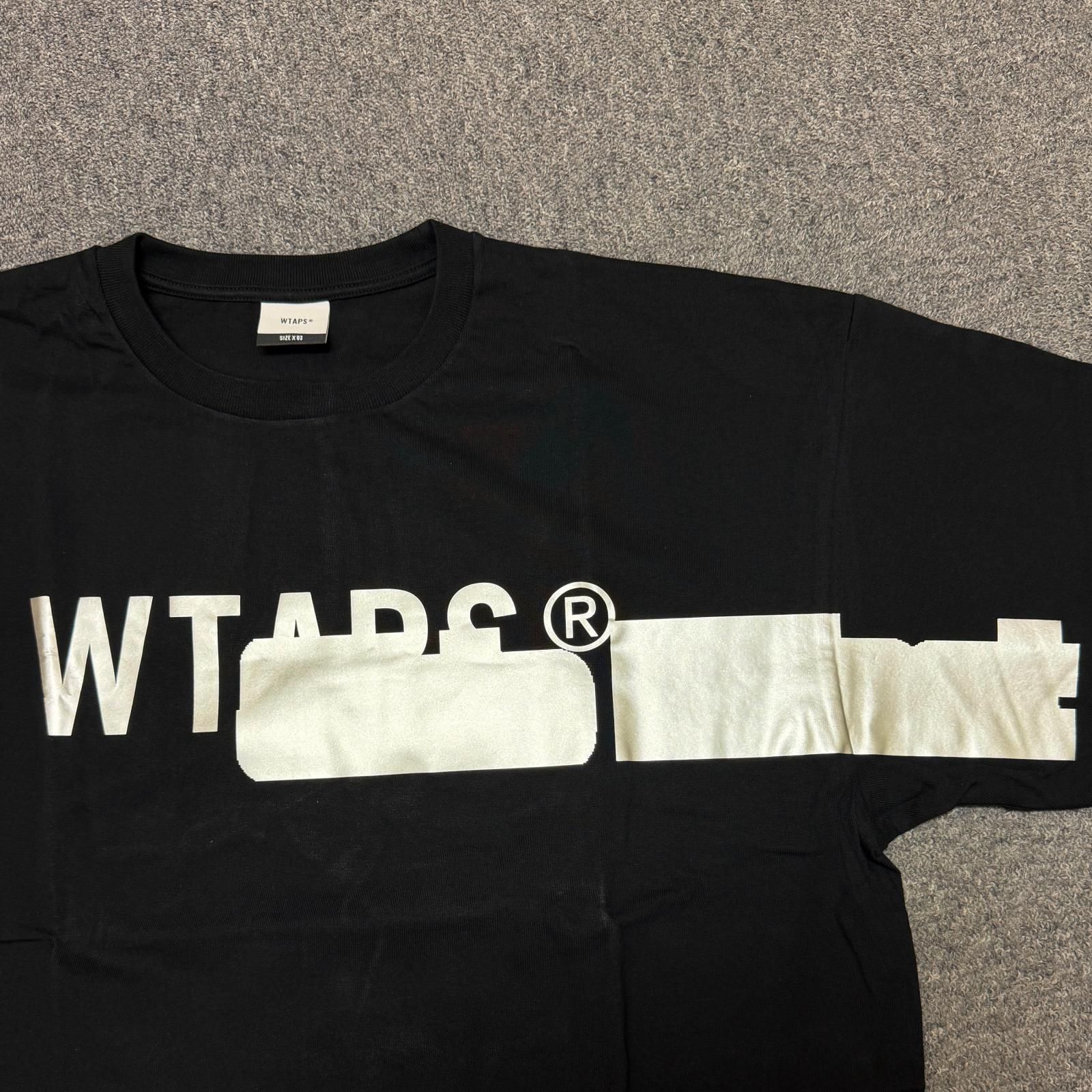 未使用 WTAPS 25SS VSN / SS / Cotton ロゴTシャツ クルーネック