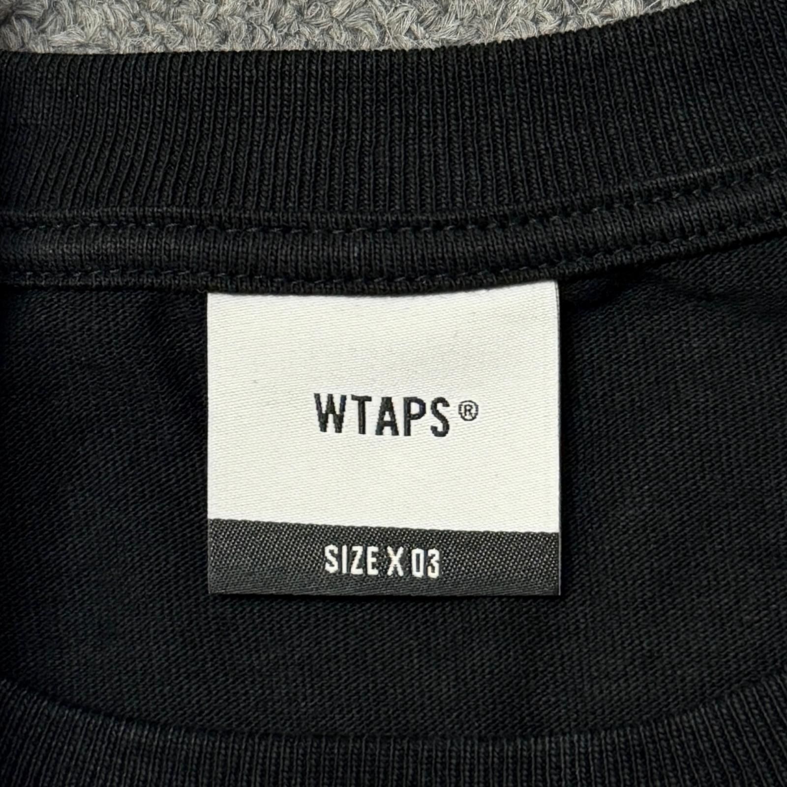 未使用 WTAPS 25SS VSN / SS / Cotton ロゴTシャツ クルーネック
