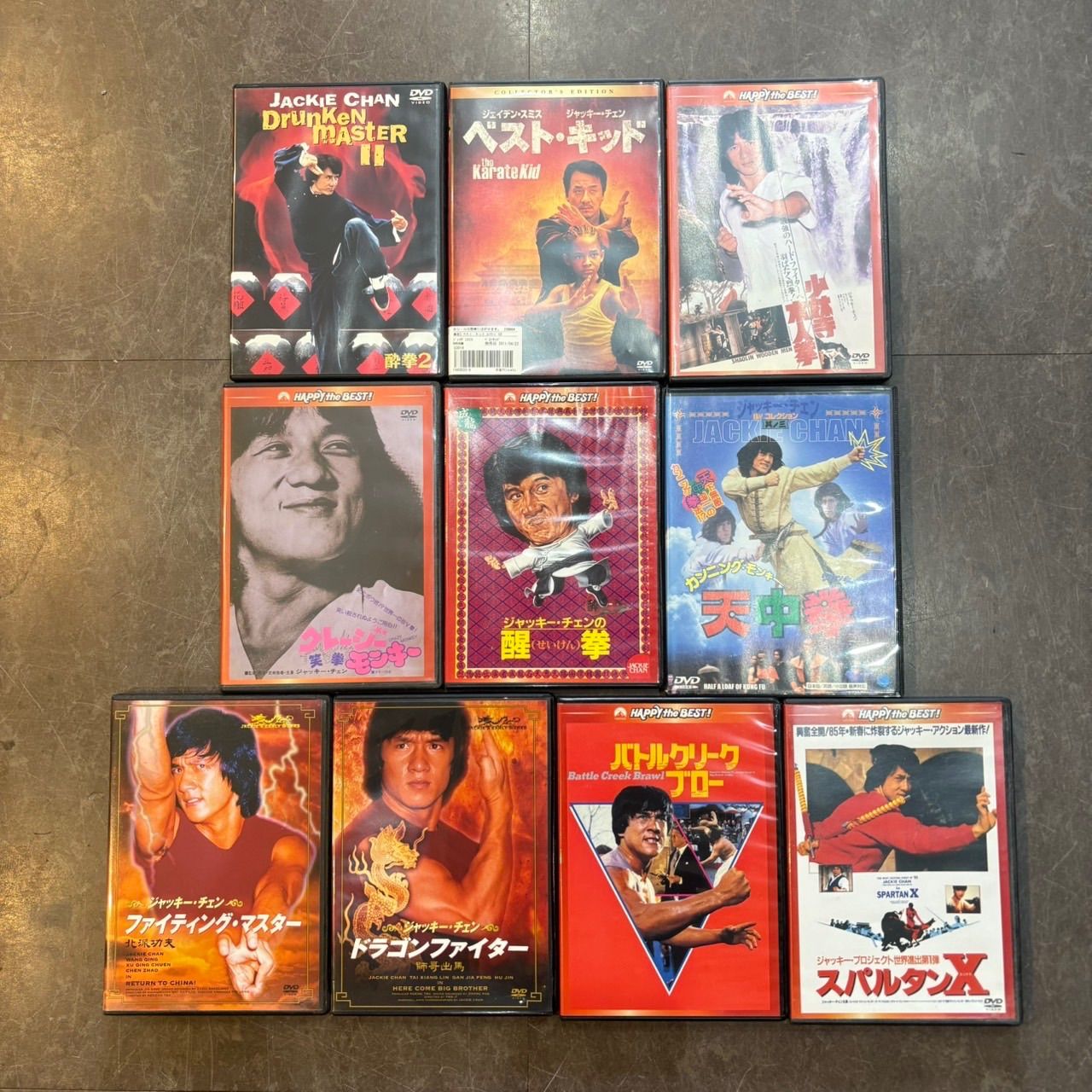 【DVD ジャッキーチェーン まとめ売り 10枚】