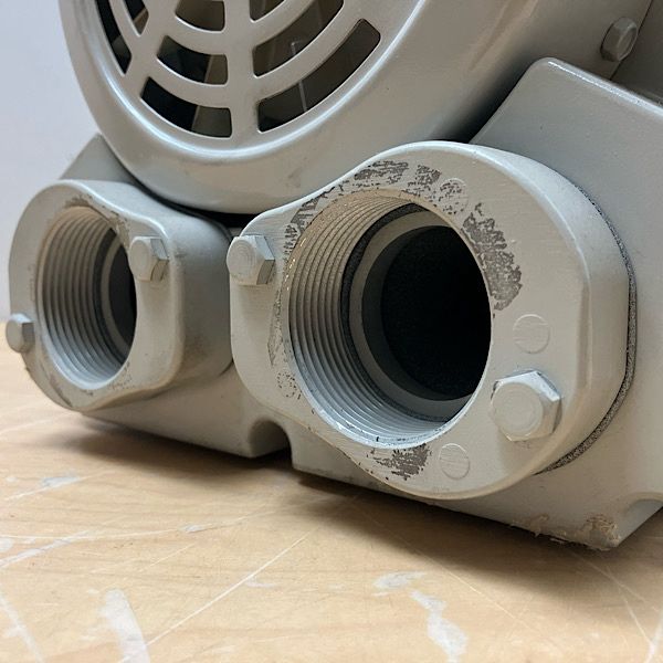 【未使用保管品】昭和電機 ガストブロワ U2V-70T 0.75kW 1馬力 2極 三相200V 渦流式高圧シリーズ ●137001