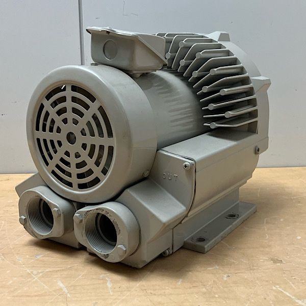 【未使用保管品】昭和電機 ガストブロワ U2V-70T 0.75kW 1馬力 2極 三相200V 渦流式高圧シリーズ ●137001
