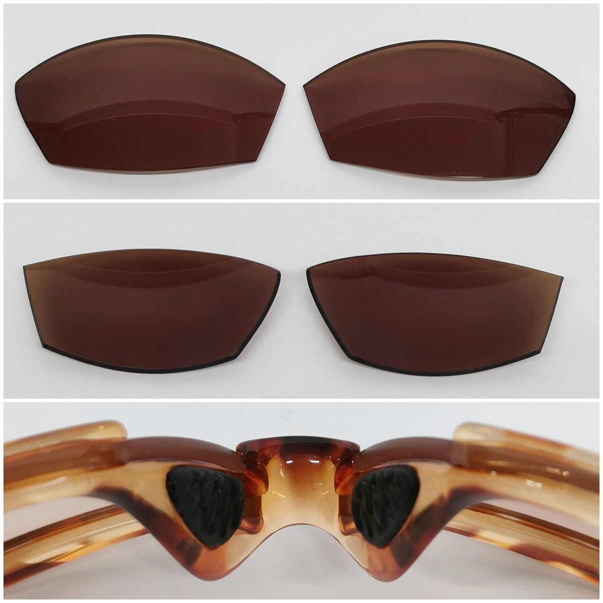 BRIKO GOTHAM サングラス アンバー Leopard 03C Dual Amber eyewear