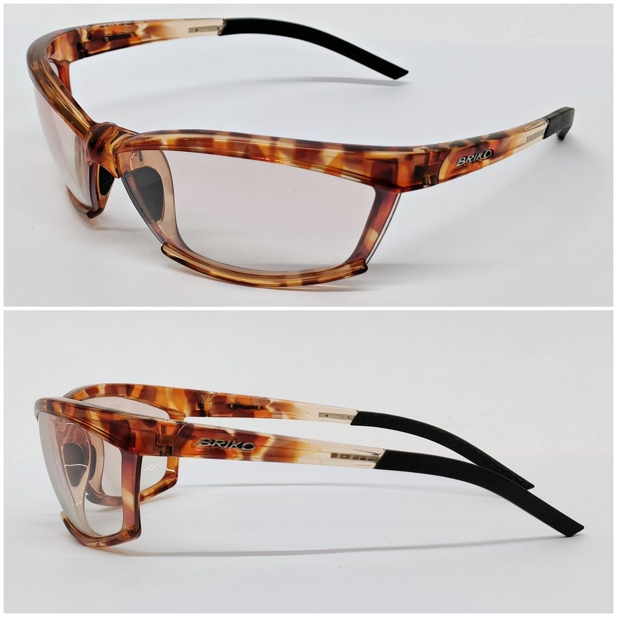 BRIKO GOTHAM サングラス アンバー Leopard 03C Dual Amber eyewear