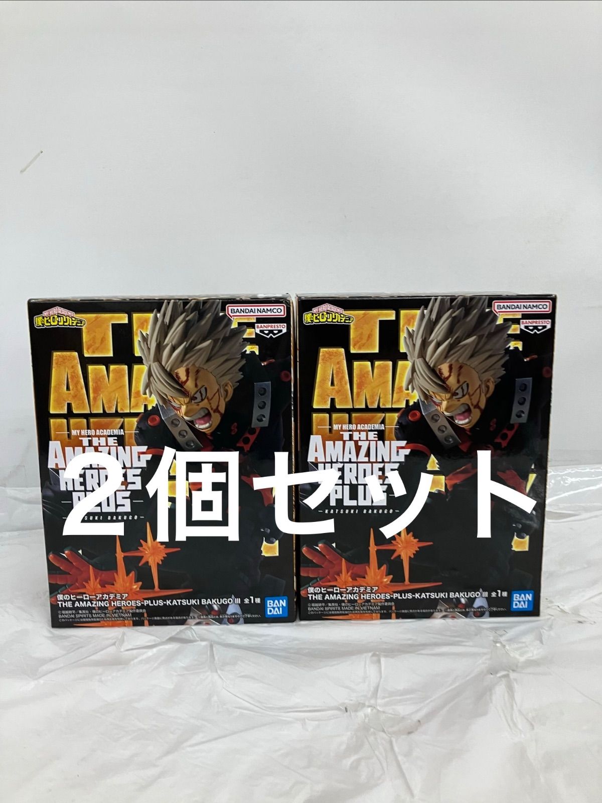 未開封 僕のヒーローアカデミア 爆豪勝己 フィギュア AmazingHerosPlus